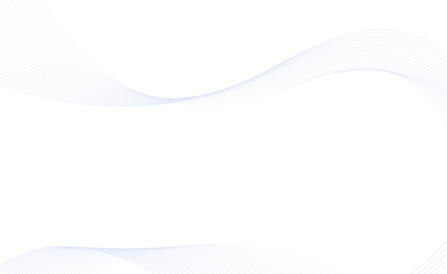 Abstraktes Bild mit schwarzem Hintergrund und zwei wellenförmigen, sich kreuzenden Linien aus dünnen, blauen, parallelen Streifen, die horizontal über die obere rechte und untere linke Ecke verlaufen - eine Anspielung auf den dynamischen Fluss, der oft in den IHK-Anmeldebildern zu sehen ist. IFF Akademie - kaufmännische Weiterbildung